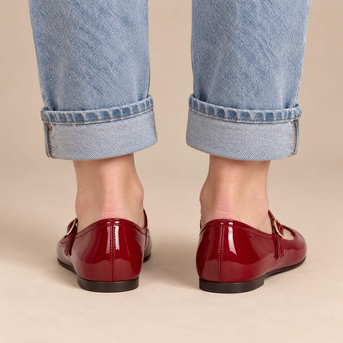 Mary janes voor dames met gespbandje voor dagelijks gebruik
