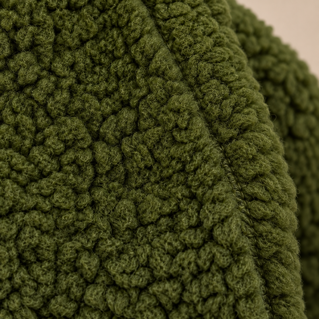 Oversized teddyjas voor dames met reverskraag